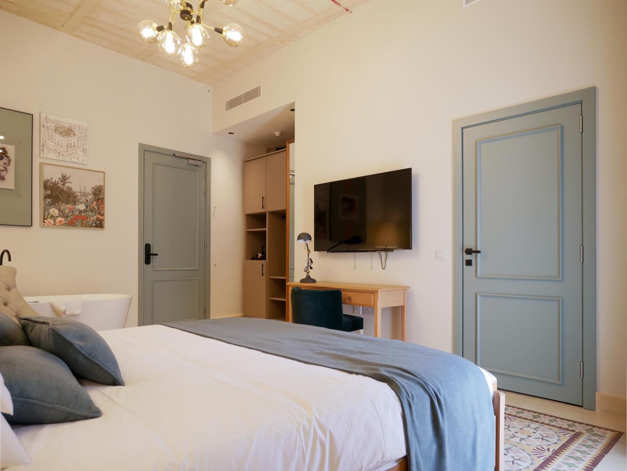 Battery House Hotell Valletta Rum bild