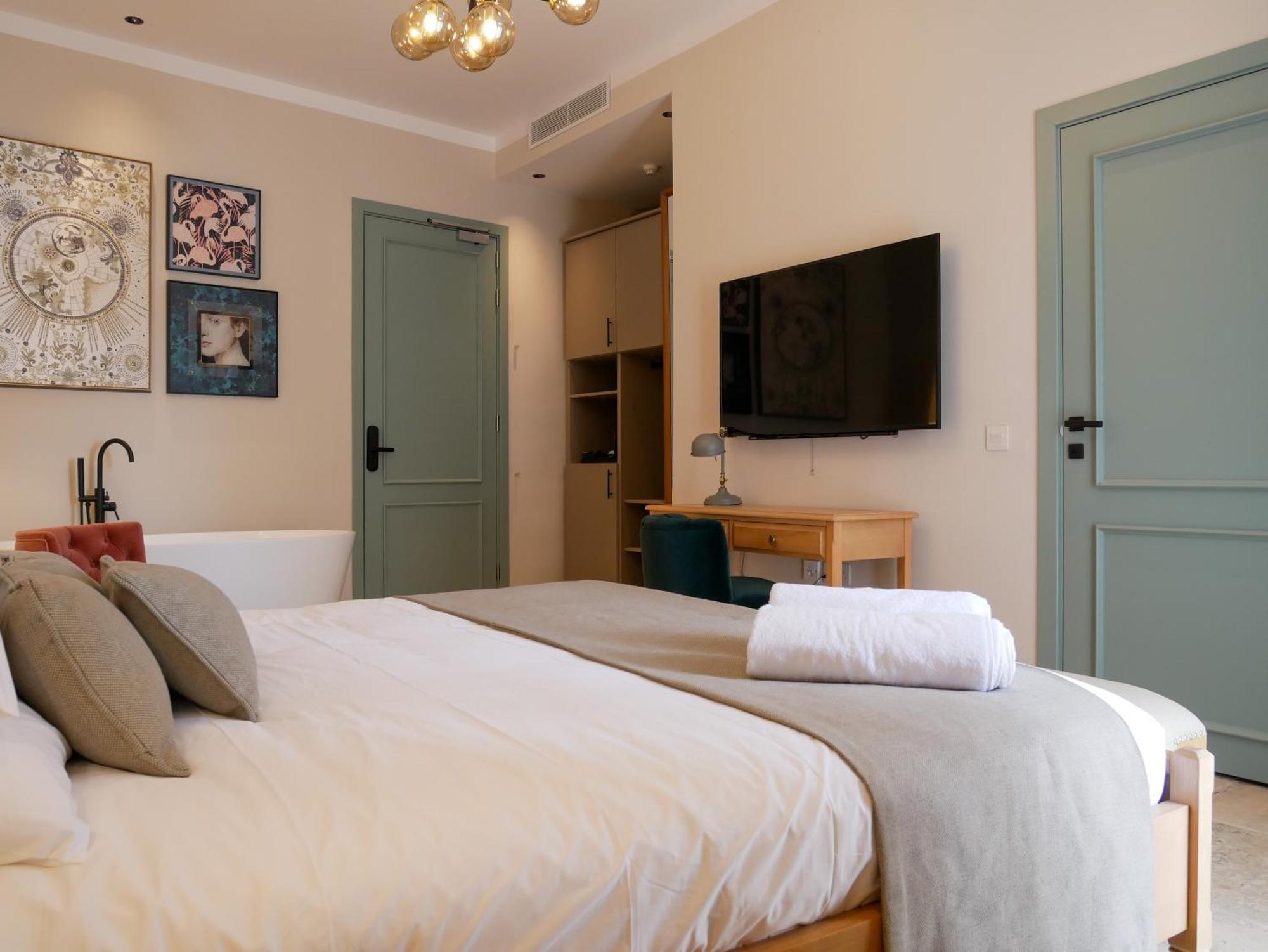 Battery House Hotell Valletta Rum bild