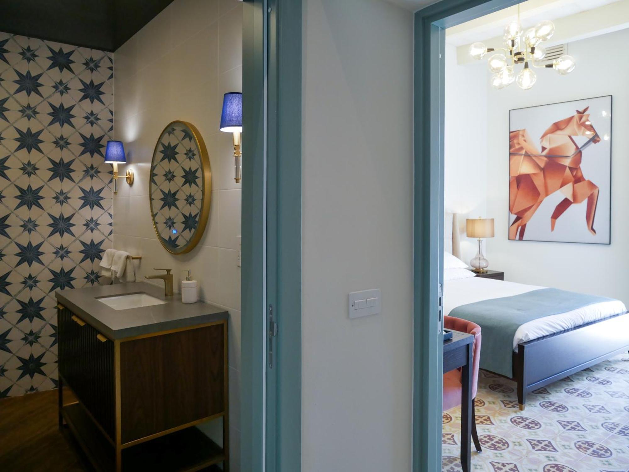 Battery House Hotell Valletta Rum bild